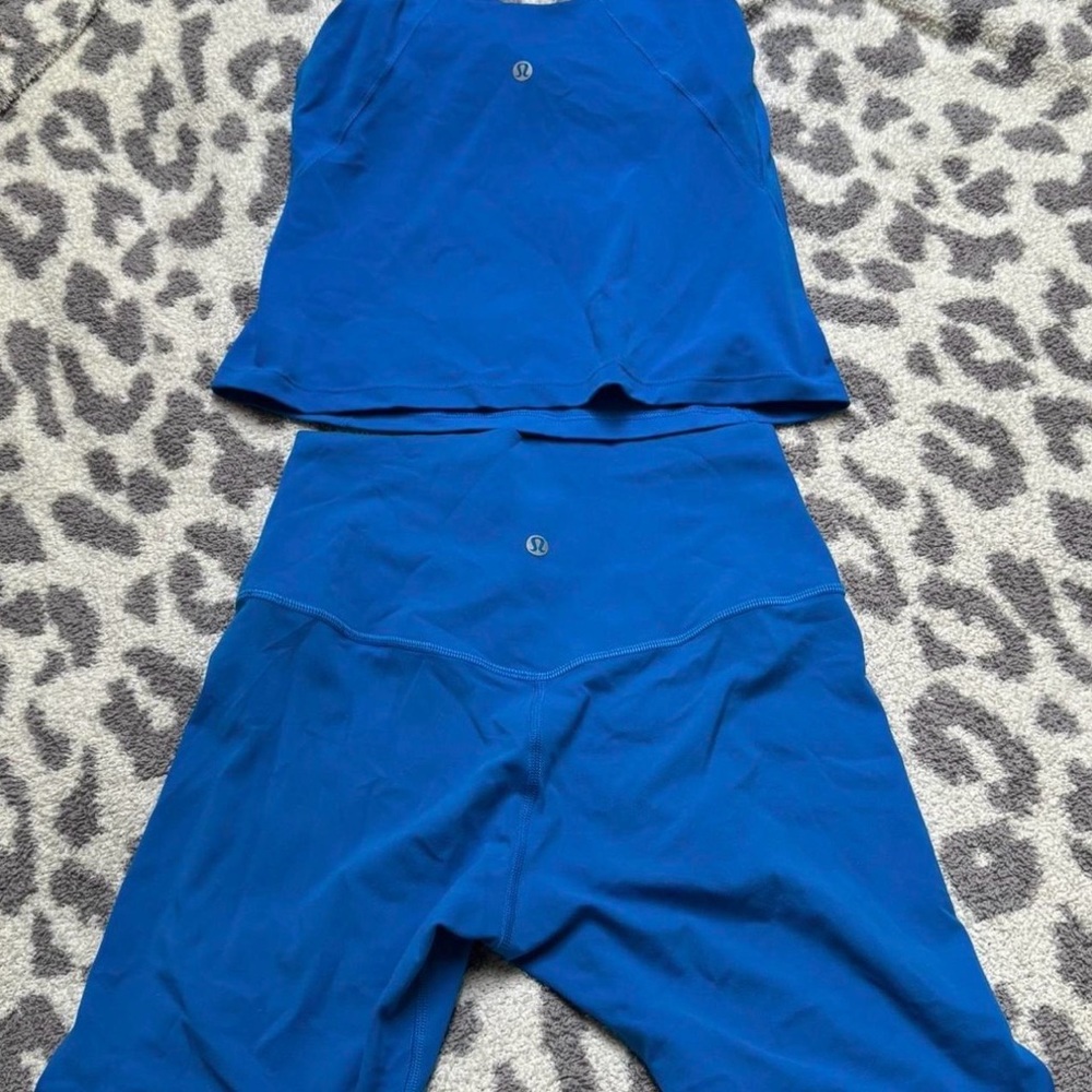 lululemon athletica Blue Athletic Shorts